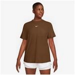 Nike One Relaxed Dri-Fit Damen T-Shirt, braun, Gr. L fn2814-259