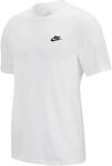 Nike Sportswear Club Herren T-Shirt, wei&szlig;, Gr. XL ar4997-101