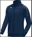 Jako Classico Kinder Fu&szlig;balljacke, blau, Gr. 116