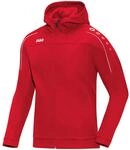 Jako Classico Kinder Kapuzensweater, rot, Gr. 164