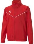 Puma TeamRISE All Weather Jkt Fu&szlig;balljacke f&uuml;r Kinder, rot 657402