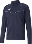 Puma TeamRISE Training Poly Fu&szlig;balljacke f&uuml;r Herren, blau 657392