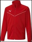 Puma TeamRISE Training Poly Kinder Fu&szlig;balljacke, rot, Gr. 128
