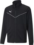 Puma TeamRISE Training Poly Fu&szlig;balljacke f&uuml;r Kinder, schwarz 657393