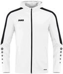 Jako Power Kapuzensweater, wei&szlig; 6823