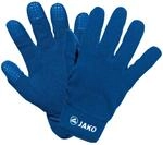 Jako Feldspielerhandschuhe Fleece Fu&szlig;ballhandschuhe, blau, Gr. 10 1232-04