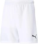 Puma TeamRISE Short Shorts f&uuml;r Kinder, wei&szlig; 704943