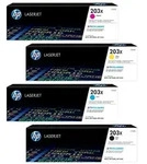 HP 203X 4er Pack Farben Magenta, Cyan, Gelb und Schwarz // Original LaserJet