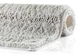 Kleine Wolke Badteppich Monrovia Platin 60 cm x 60 cm