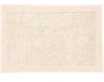 Kleine Wolke Badteppich Net Natur 70x120 cm