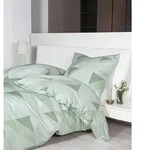 Janine Bettw&auml;sche J. D. Mako-Satin 87065 lindgr&uuml;n 155x220 cm + 80x80 cm