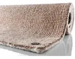 Tom Tailor Teppich Groove UNI brown 65 x 135 cm