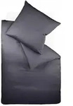 fleuresse Bettw&auml;sche Jersey Interlock Colours 009200-9031 anthrazit 135x200 cm +