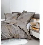 Janine Bettw&auml;sche J. D. Mako-Satin 87065 taupe 200x200 cm + 2x80x80 cm