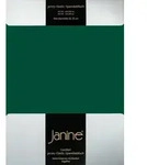 Janine Spannbetttuch Elastic-Jersey 5002 waldgr&uuml;n 100x200 cm