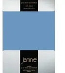 Janine Spannbetttuch Elastic-Jersey 5002 blau 100x200 cm