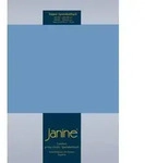 Janine Topper Spannbetttuch Elastic-Jersey 5001 blau 150x200 cm
