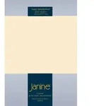 Janine Topper Spannbetttuch Elastic-Jersey 5001 leinen 100x200 cm