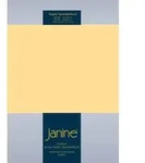 Janine Topper Spannbetttuch Elastic-Jersey 5001 vanille 100x200 cm