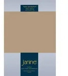 Janine Topper Spannbetttuch Elastic-Jersey 5001 nougat 200x200 cm