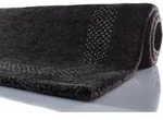 TEPGO Gabbeh-Teppich Chanab anthrazit 60 cm x 90 cm