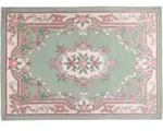 THEKO Teppich Ming 501 gr&uuml;n 60 x 90 cm