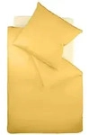 fleuresse Bettw&auml;sche Mako Satin Colours 009100-2349 sonne 240x220 cm + 2x80x80 cm