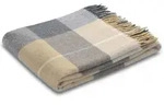 Biederlack Plaid Quito beige 130x170 cm
