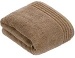Vossen Frottierserie Vienna Style Supersoft camel Badetuch 100 x 150 cm