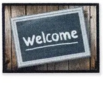 Astra Fu&szlig;matte Deco Brush D. 010 Welcome Schild 50x70 cm