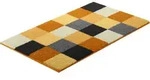 GRUND Badteppich BONA gelb 60x100 cm