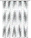 Kleine Wolke Duschvorhang TXT Casket Grau 180x200 cm