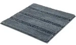 Kleine Wolke Badteppich Monrovia Schiefer 60x60 cm
