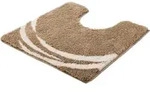 Kleine Wolke Badteppich Mystic Taupe 55x55 cm WC-Vorleger