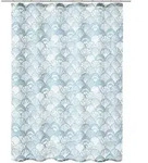 Kleine Wolke Duschvorhang Concha Iceblue 180 x 200 cm