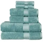 Christy Frottierserie Supreme Mineral Blue Badetuch 90x165cm
