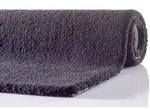 RHOMTUFT Badteppich SQUARE/ASPECT zinn 60 cm x 90 cm mit abgerundeten Ecken