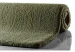 RHOMTUFT Badteppich SQUARE/ASPECT olive 70 x 120 cm