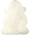 Heitmann Felle Australisches Premium Lammfell, Naturwei&szlig;, ca. 90 x 63 cm