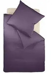 fleuresse Bettw&auml;sche Mako Satin Colours 009100-6062 lavendel 155x220 cm + 80x80 cm