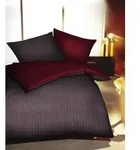kaeppel Bettw&auml;sche Satin Eternity Combo rubin 155x220 cm + 80x80 cm