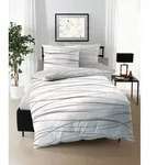kaeppel Bettw&auml;sche Satin Motion natur 155x220 cm + 80x80 cm