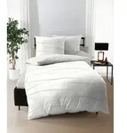 kaeppel Bettw&auml;sche Satin Motion cr&eacute;me 155x220 cm + 80x80 cm