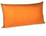 fleuresse Bettw&auml;sche Mako Satin Colours 009100-2044 orange Kissenh&uuml;lle 40x80...