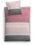 Kleine Wolke Bettw&auml;sche Estrella Pastellrose Komfort Bettbezug 155x220, Kissenbezug