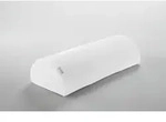 Dormisette Protect & Care atmungsaktive Kniehalbrolle wei&szlig; 50x20x12 cm