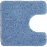 Kleine Wolke Badteppich Relax Azur 55 cm x 55 cm WC-Vorleger mit Ausschnitt