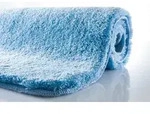 Kleine Wolke Badteppich Relax Azur 47 cm x 50 cm Deckelbezug