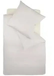 fleuresse Bettw&auml;sche Mako Satin Colours 009100-9050 porzellan 200x200 cm + 2x80x80