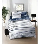 kaeppel Bettw&auml;sche Satin Motion marine 135x200 cm + 80x80 cm